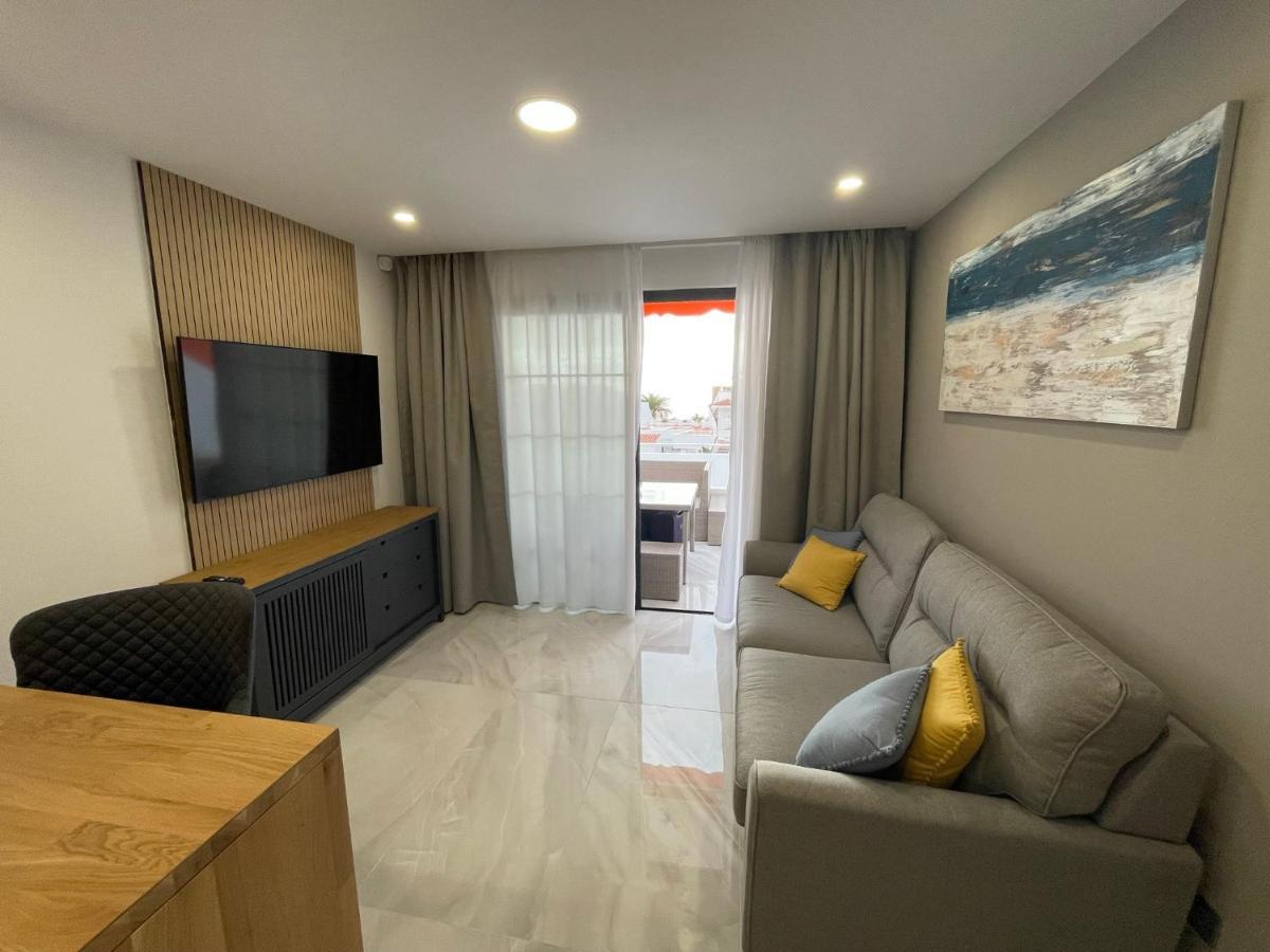 Apartamento Luxury Diamond - Ocean View, Big Terraces, Air Con, Wifi Los Cristianos  Exterior foto