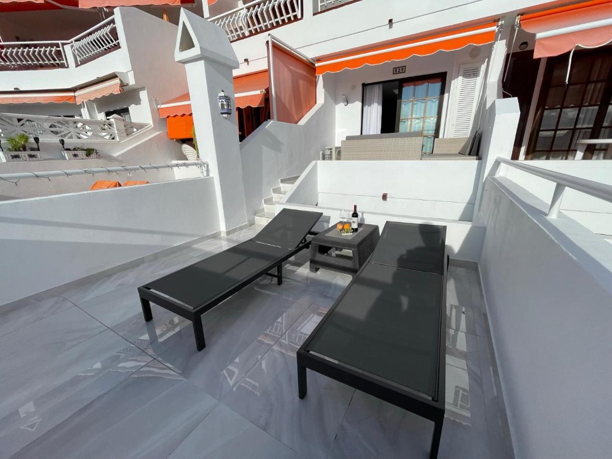 Apartamento Luxury Diamond - Ocean View, Big Terraces, Air Con, Wifi Los Cristianos  Exterior foto