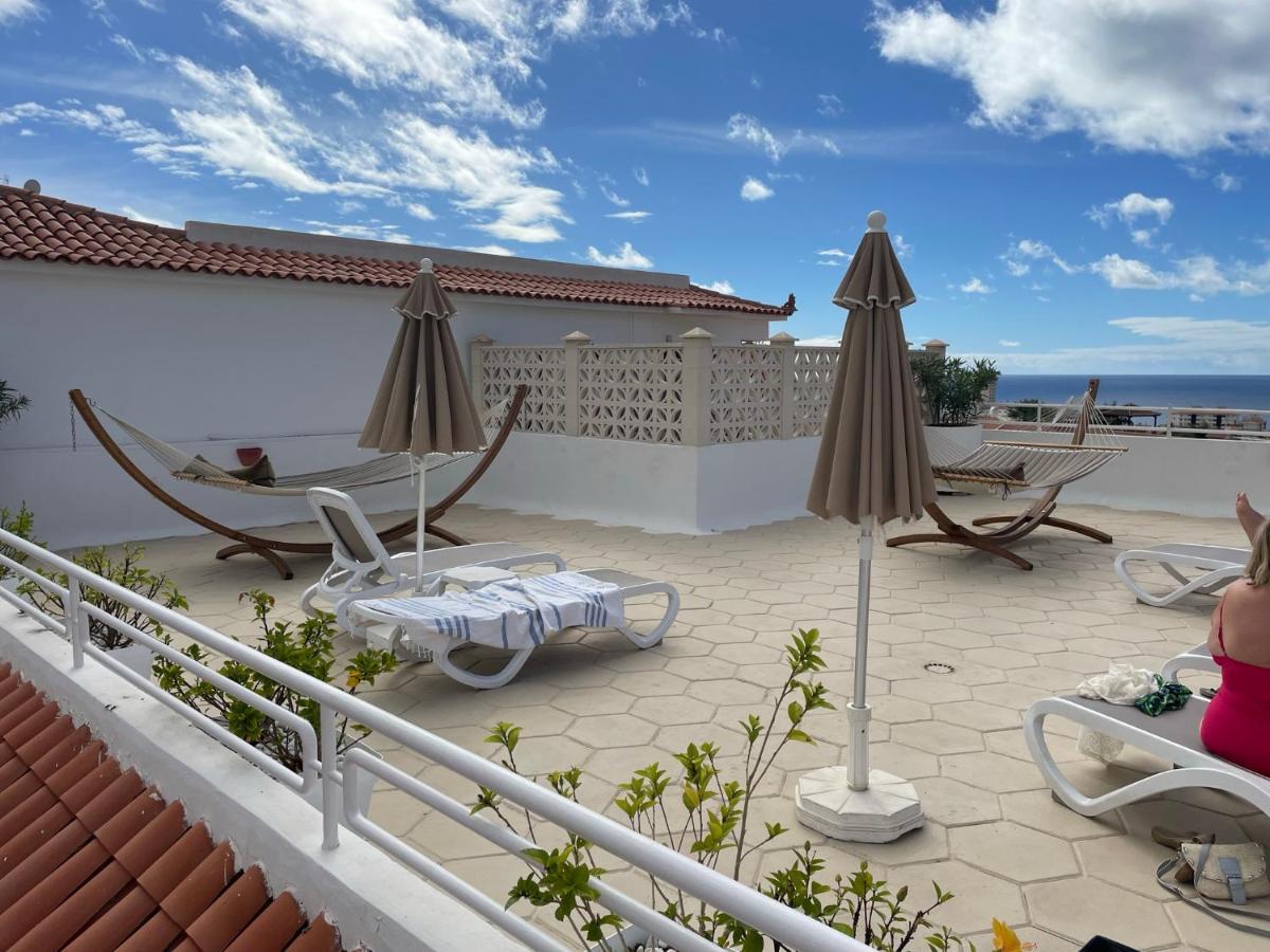 Apartamento Luxury Diamond - Ocean View, Big Terraces, Air Con, Wifi Los Cristianos  Exterior foto