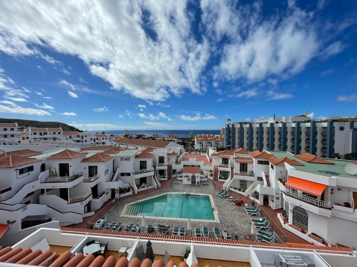 Apartamento Luxury Diamond - Ocean View, Big Terraces, Air Con, Wifi Los Cristianos  Exterior foto