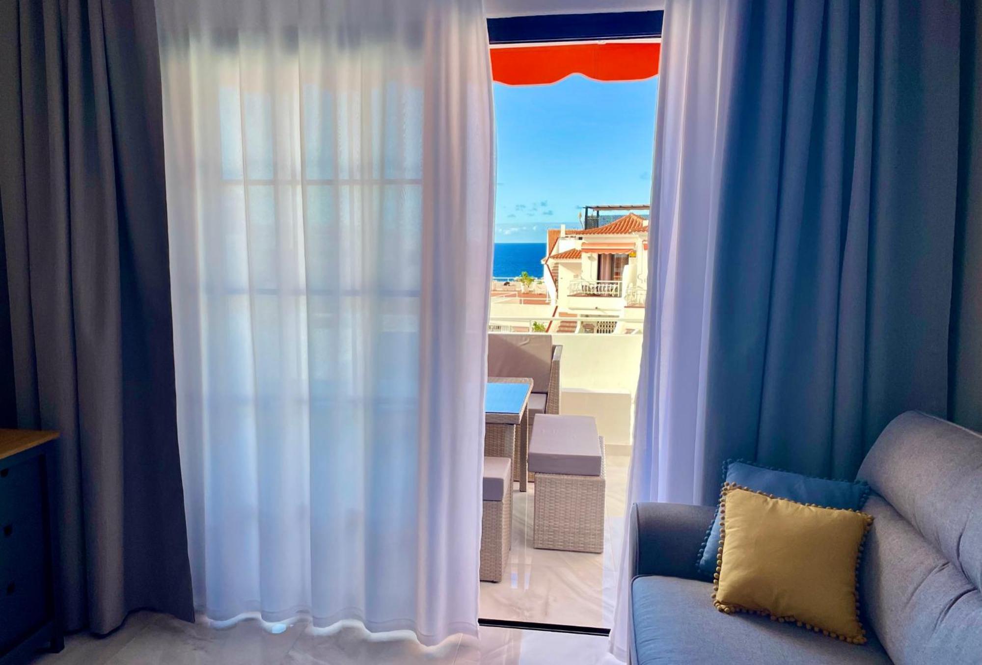 Apartamento Luxury Diamond - Ocean View, Big Terraces, Air Con, Wifi Los Cristianos  Exterior foto