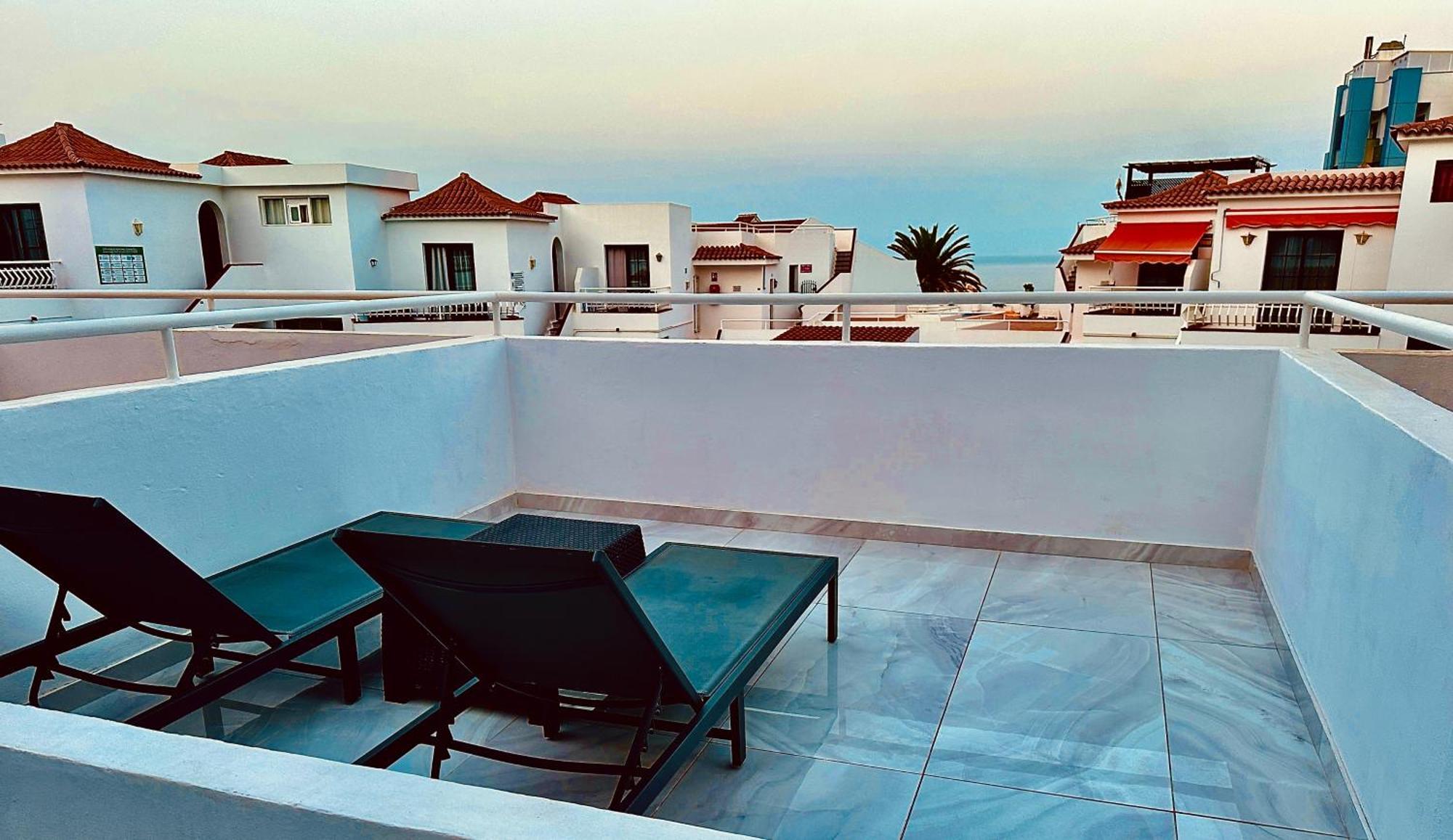 Apartamento Luxury Diamond - Ocean View, Big Terraces, Air Con, Wifi Los Cristianos  Exterior foto